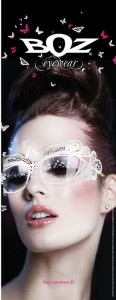 Boz eyewear tower banner